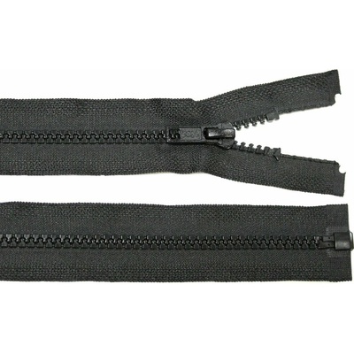 Kostěný zip no.5 rozepínací 85cm bundový color: 732 černá