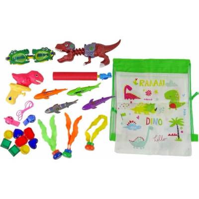 LEANToys Sada potápěčských hraček s brýlemi Dinosaurus