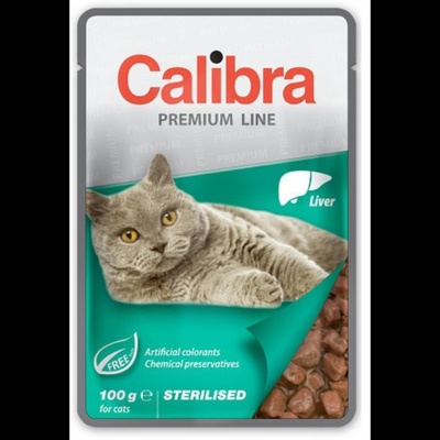 Calibra Premium Line Sterilised Adult Liver 100 g