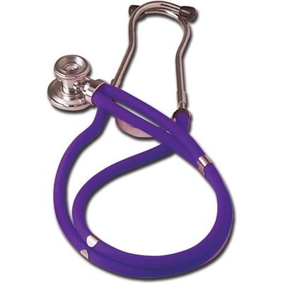 GIMA JOTARAP 5v1, Stetoskop pre internú medicínu, dvojhlavový, dvojhadičkový, fialový