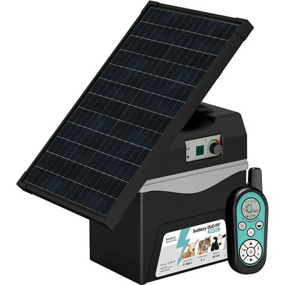 Bateriový přenosný RF zdroj pro elektrický ohradník fencee battery DUO RF BDX50 s ovladačem