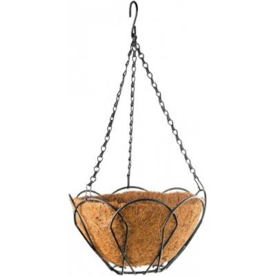 PALISAD Висяща кашпа Palisad - 690028, 30 cm, с кокосова кошница (690028)