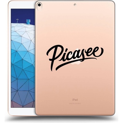 Picasee silikónový prehľadný obal pre Apple iPad Air 10.5 2019 3.gen Picasee old logo black