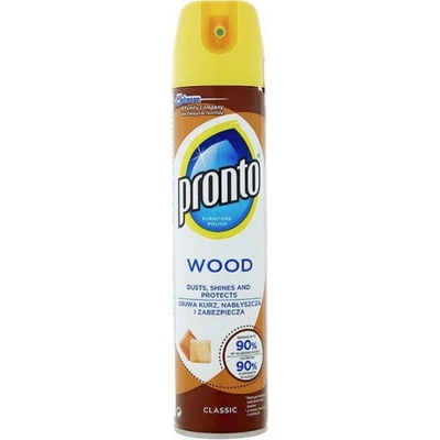 Pronto Wood Classic leštěnka na dřevěný nábytek 400 ml – Zboží Dáma