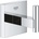 GROHE 40961000 - Закачалка за халат start cube, полирано хромирано покритие (gh1129)