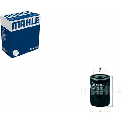 MAHLE OLEJOVÝ FILTER MAHLE 1109AS 1109Y6 1606267480 7