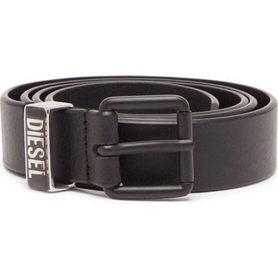 Diesel LOGO B-GLOSSY LOOP BELT čierna