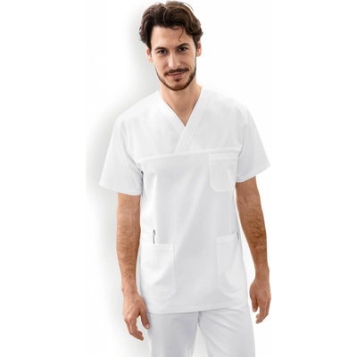 Clinic Dress Green Tunika pánska Biela