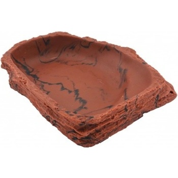 Lucky Reptile Lava XL 18x18x4 cm rohové krmítko