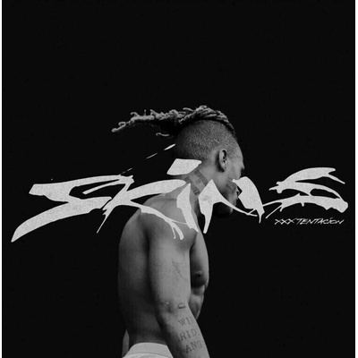 XXXTentacion - Skins (Translucent Blue with Black Splatter Coloured) (LP) (888915777138)