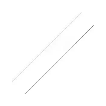 Image 1 of Brother P-Touch TC-195 white on clear 9mm (TC195)