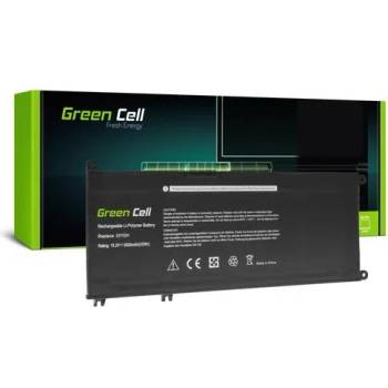 Green Cell Батерия за лаптоп Dell 33YDH for Dell Inspiron G3 3579 3779 G5 5587 G7 7588 7577 7773 7778 7779 7786 Latitude 3380 3480 3490 3590 15, 2V 3400mAh GREEN CELL (GC-DELL-33YDH-DE138)