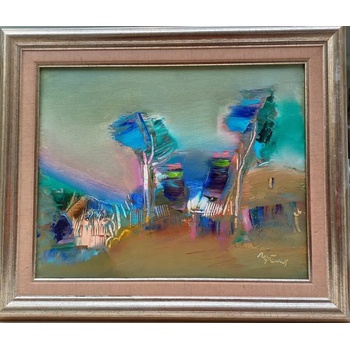 Image 1 of Абстрактен горски пейзаж