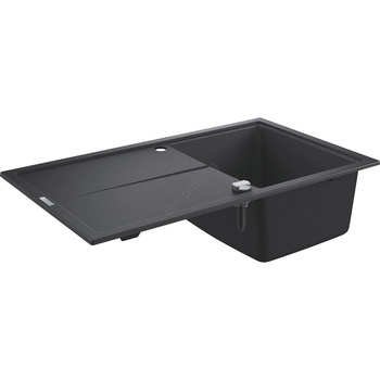GROHE 31640ap0 - Композитна мивка k400, 860 × 500 мм, гранит/черно (gh0952)