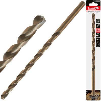 Geko Zlatý vrták do kovu HSS DIN1869 – průměr 12,0 mm, délka 295 mm (Geko)