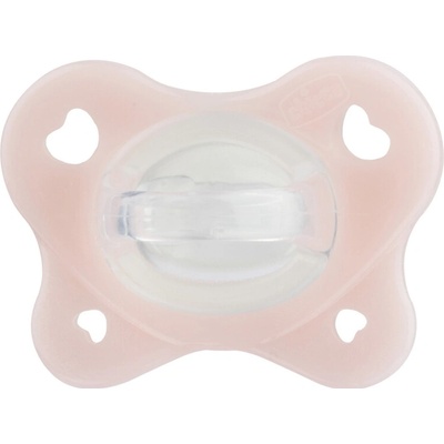 CHICCO PhysioForma Dual Soft silikonový cumlík ružová 1 ks