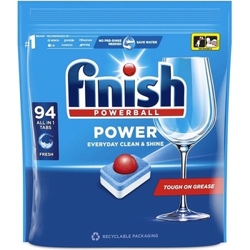 Finish Power All in 1 tablety do myčky nádobí 94 ks 1504 g