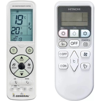 General Hitachi rak-18pec, rak-25pec, rak-35pec, rak-50pec - луксозно с подсветка дистанционно управление (rak-18pec, rak-25pec, rak-35pec, rak-50pec)