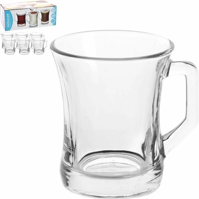 Senzacne sk Hrnček s uškom sklo ZEN 6 x 225 ml