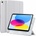 ESR Rebound Magnetic Case - магнитен полиуретанов калъф с поставка за iPad 10 (2022) (бял)