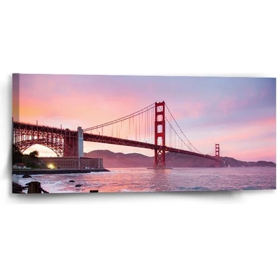 Sablio Obraz Golden Gate - 110x50 cm