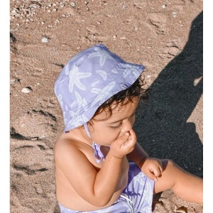 Swim Essentials Swim Essentials: Bucket шапка с UPF50+ козирка и защита за врата - "Lila sea Star (SWE-2023SE561)
