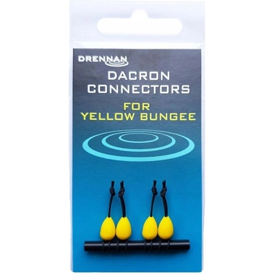 Drennan Spojky Dacron Connector Yellow 10-12