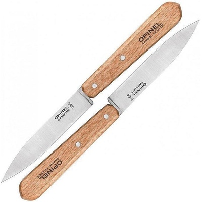 Opinel Комплект кухненски ножове Opinel Essentiels №112 Carbone, острие 10 см - 2 броя (001222-pe)