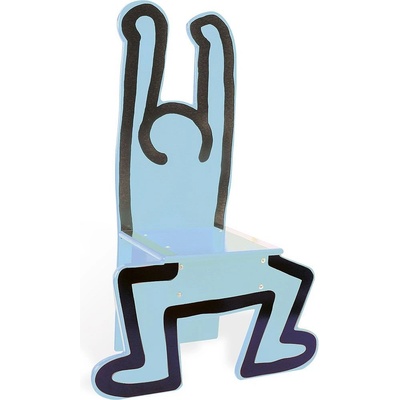 Vilac stolička Keith Haring Modrá
