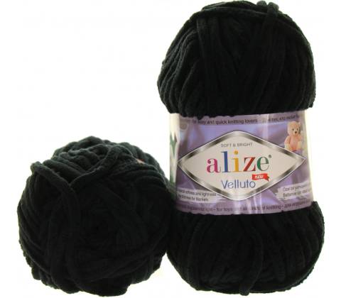Alize Velluto černá 60