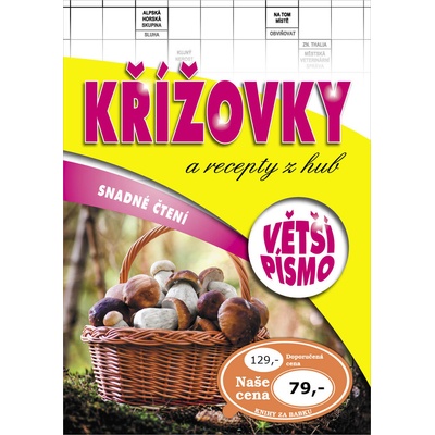 Křížovky a recepty z hub