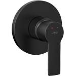 Jika Ponta Style - Душ-смесител за вграждане, с корпус, матово черно H3312H67160001 (H3312H67160001)