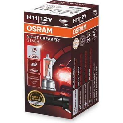 Osram Night Breaker Silver H11 PGJ19-2 12V 55W 64211NBS