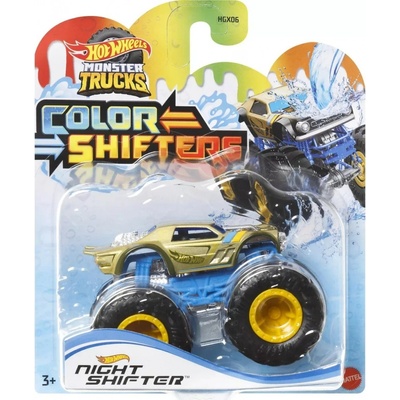 Mattel Hot Wheels Monster Trucks Color Shifters Night Shifter Vehicle HNW06