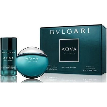 Bvlgari Aqva Pour Homme EDT 100 ml + deostick 75 ml dárková sada