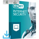ESET Internet Security 4 lic. 12 mes.