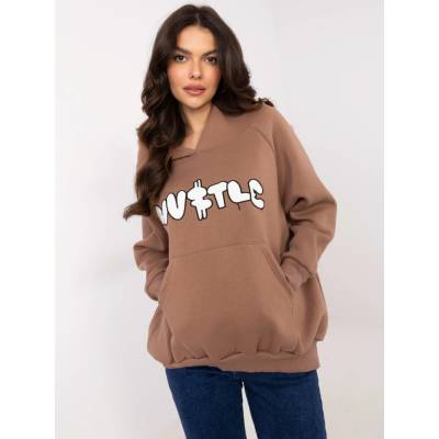 Red Lips Sweatshirt-EM-BL-881.16-brown