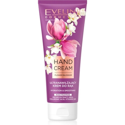 Eveline Cosmetics Flower Blossom дълбоко хидратиращ крем в дълбочина за ръце 75ml