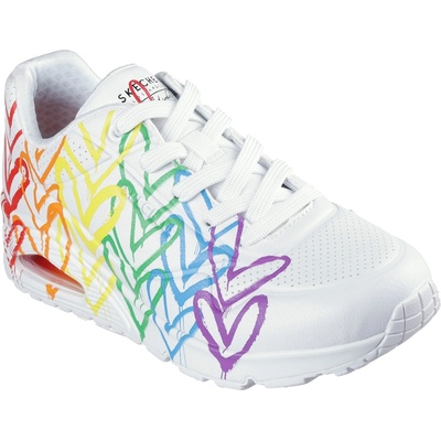 Skechers Маратонки Skechers Women's Goldcrown Mylar Embroidery Low-Top Trainers - White/Mutli