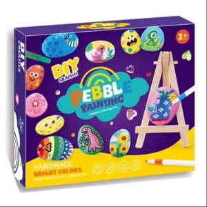 Man Yuk Toys Творчески комплект за рисуване върху камъчета (m-9920)
