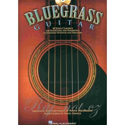 Bluegrass Guitar + CD gitara + tabulatúra