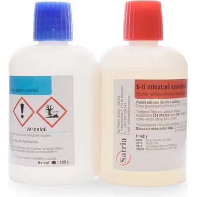 Satria EPOXY RG 5min epoxidové lepidlo 2x100g