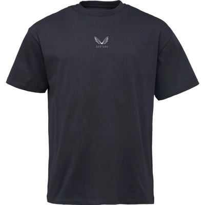 Castore COTTON SS LOOSE FIT T-SHIRT Černá Šedá