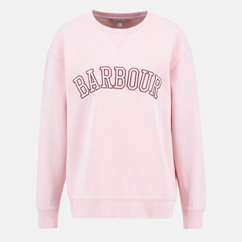 Barbour Блуза Barbour Northumberland Sweatshirt - Pink Blush