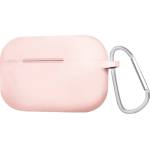 Blueo Калъф за AirPods Pro 1 - течен силиконов защитен калъф -Розов