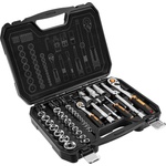 NEO TOOLS Гаечни ключове 1/2", 1/4", комплект от 73 броя, CrV 10-054 (10-054)