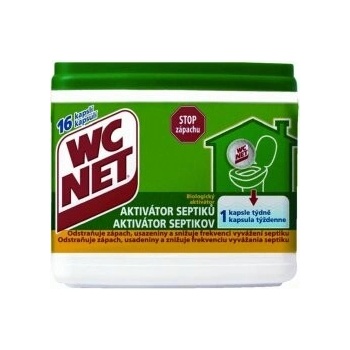 WC NET Aktivátor septiků tablety 16 ks