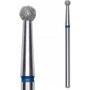 Staleks Diamantová fréza Guľa modrá 2,7 mm FA01B027