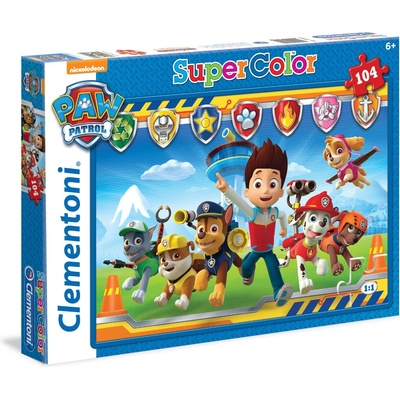 Clementoni Пъзел Clementoni от 104 части - Пес патрул (27945)