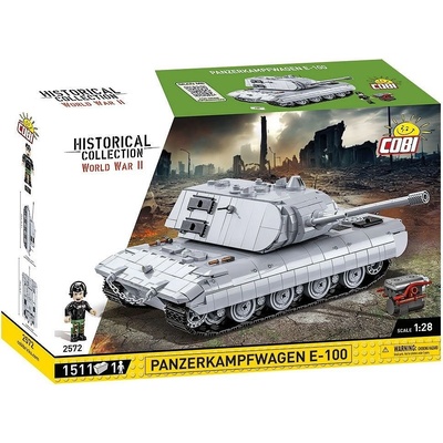 Cobi 2572 II WW Panzerkampfwagen E-100, 1:28, 1511 k, 1 f
